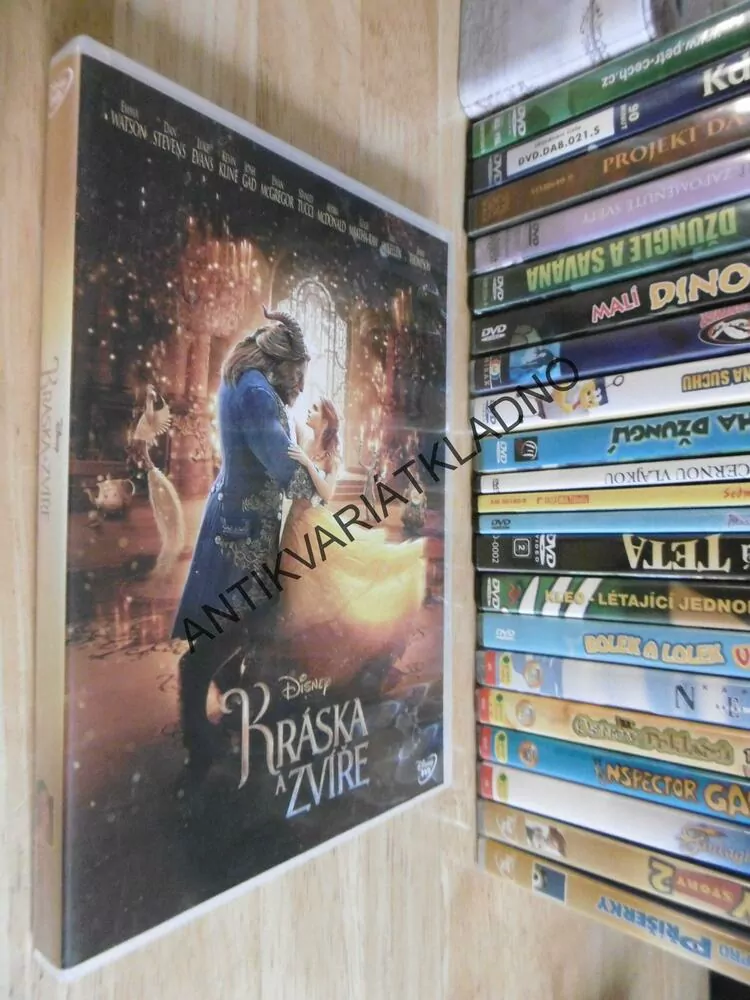KRÁSKA A ZVÍŘE, DVD FILM DISNEY