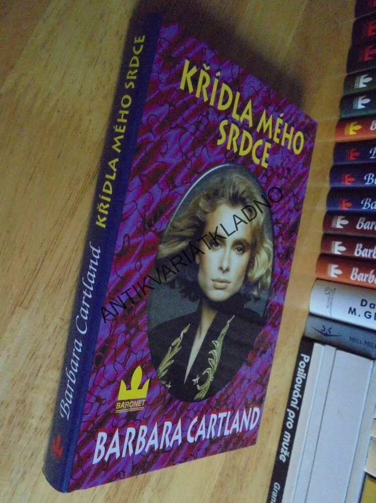 KŘÍDLA MÉHO SRDCE, BARBARA CARTLAND, CARTLANDOVÁ