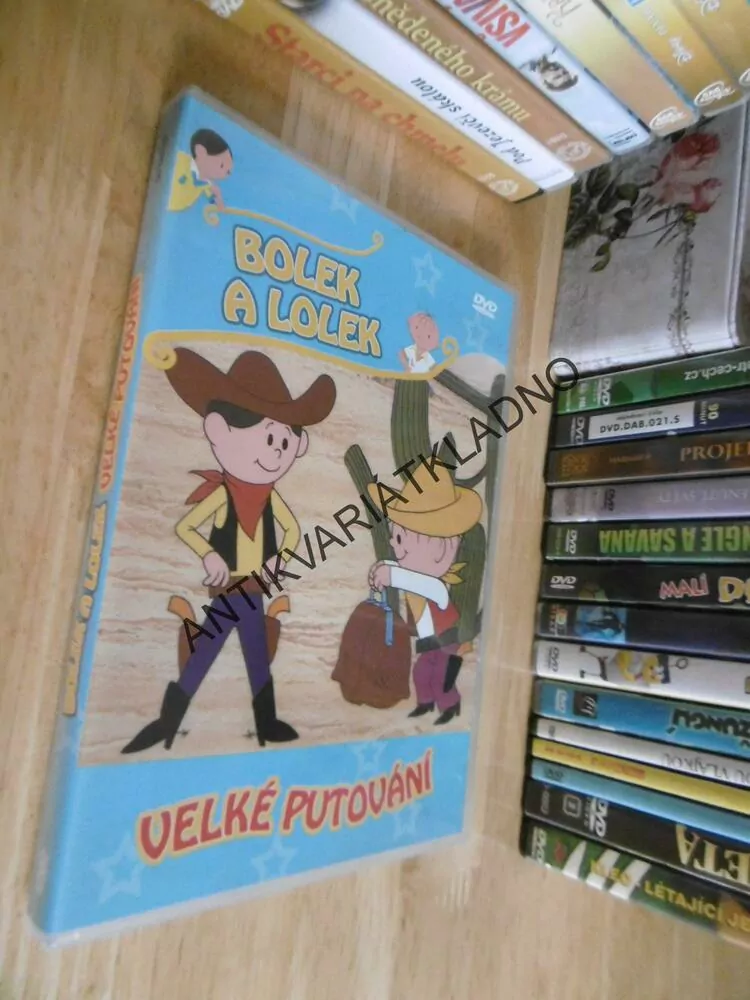 BOLEK A LOLEK, VELKÉ PUTOVÁNÍ, DVD FILM
