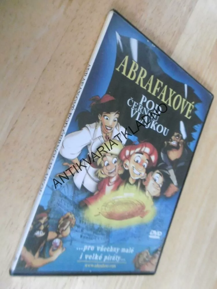 ABRAFAXOVÉ POD ČERNOU VLAJKOU, DVD FILM