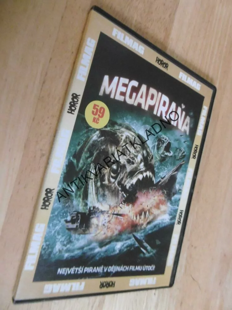 MEGAPIRAŇA, DVD FILM HOROR