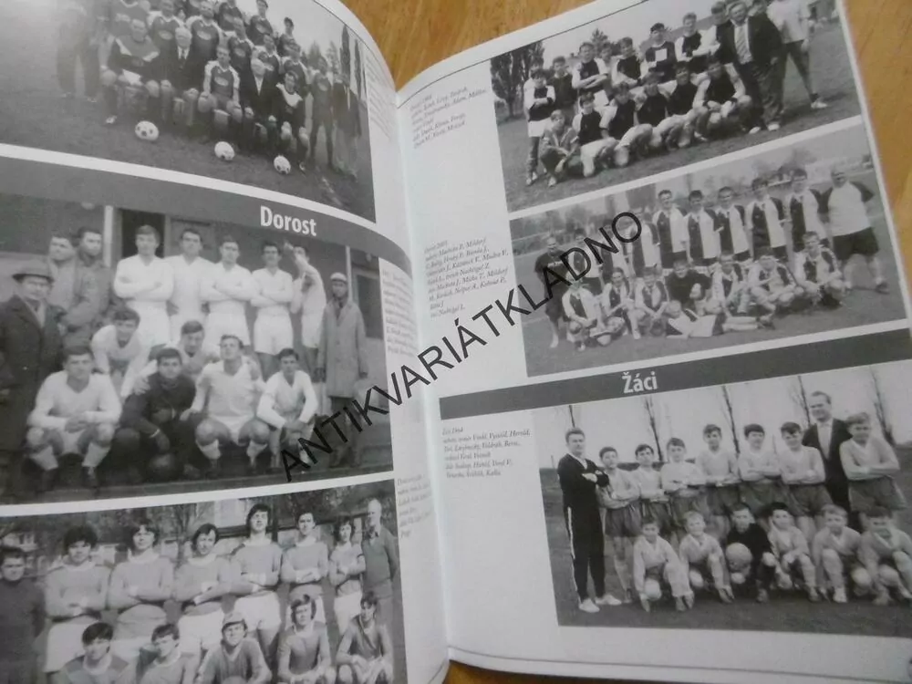 90 LET BUŠTĚHRADSKÉ KOPANÉ, FOTBAL, SPORT, 1919-2009, KLADNO, 