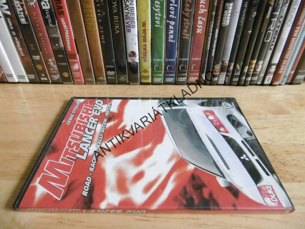 MITSUBISHI LANCER EVO, DVD FILM DOKUMENT