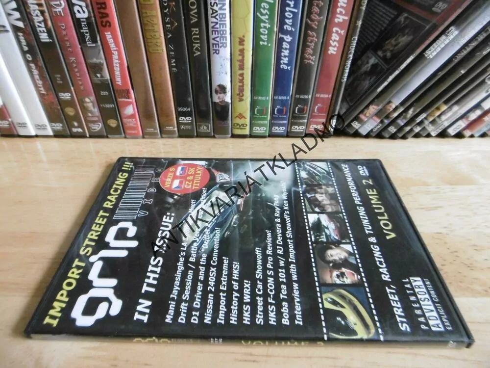 IMPORT STREET RACING, GRIP, DVD FILM DOKUMENT