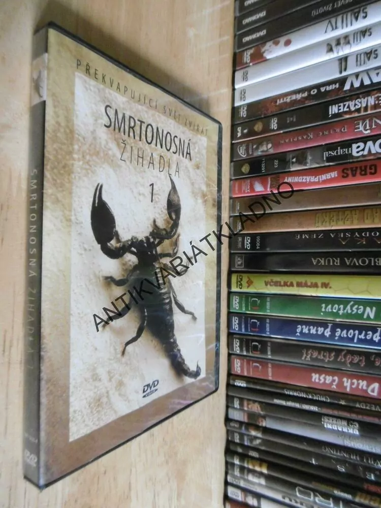 SMRTONOSNÁ ŽIHADLA,1., PŘEKVAPUJÍCÍ SVĚT ZVÍŘAT, DVD FILM DOKUMENT