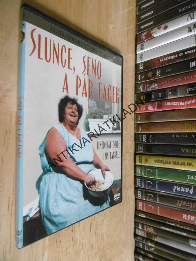 SLUNCE, SENO A PÁR FACEK, DVD FILM 