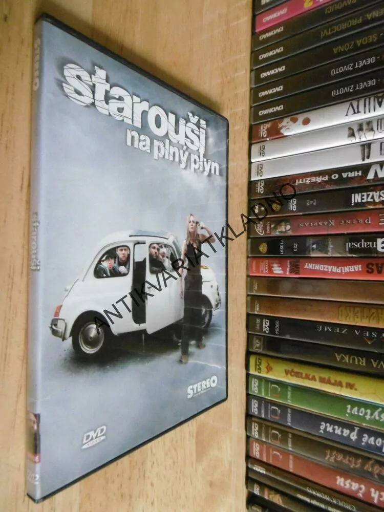 STAROUŠI NA PLNÝ PLYN,DVD FILM