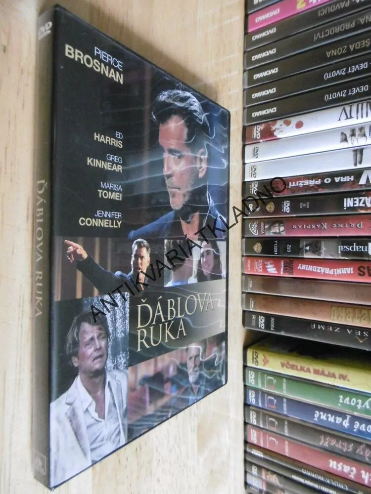 ĎÁBLOVA RUKA, PIERCE BROSNAN, DVD FILM 