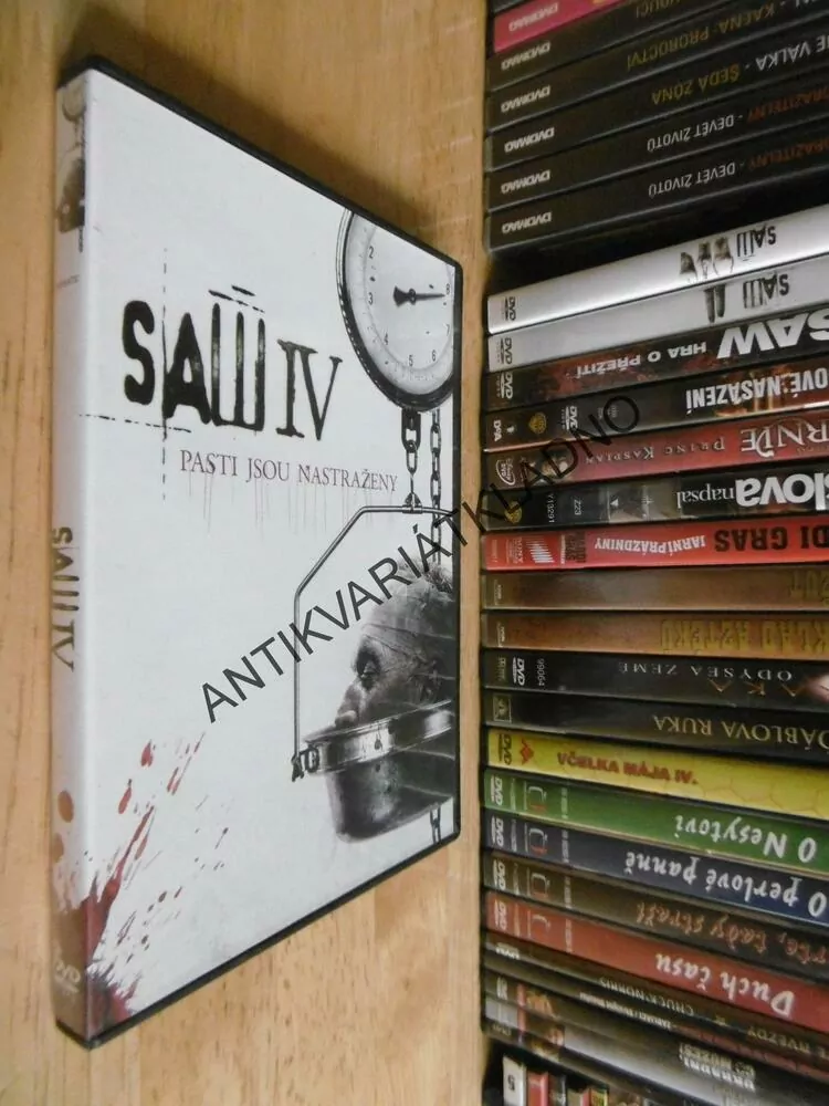 SAW 4., PASTI JSOU NASTRAŽENY, HOROR, DVD FILM