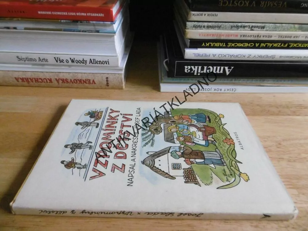 VZPOMÍNKY Z DĚTSTVÍ, JOSEF LADA, 1988, **an