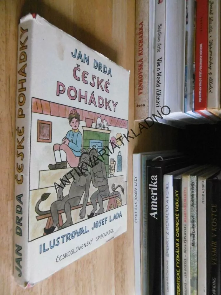 ČESKÉ POHÁDKY, JAN DRDA, JOSEF LADA, 1977, **an