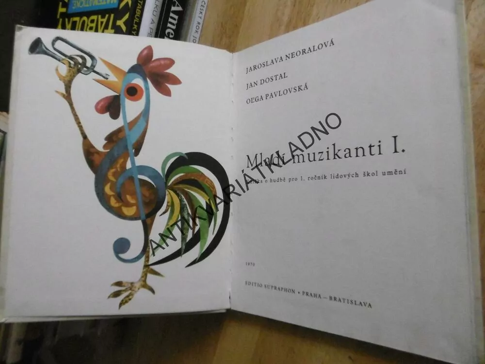 MLADÍ MUZIKANTI 1., NEORALOVÁ, DOSTÁL, PAVLOVSKÁ, **an