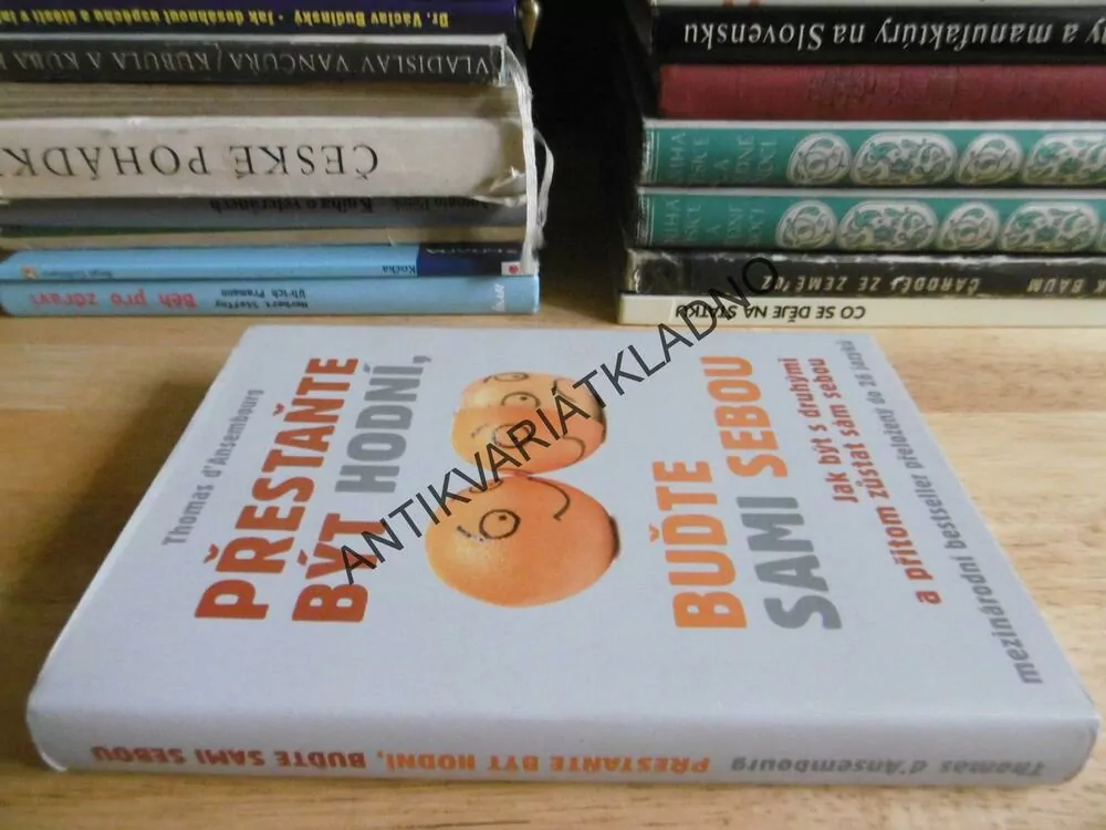 PŘESTAŇTE BÝT HODNÍ, BUĎTE SAMI SEBOU, THOMAS D´ANSEMBOURG, **an