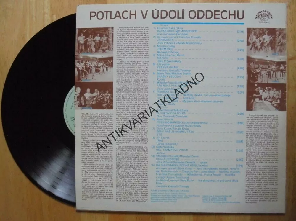 POTLACH V ÚDOLÍ ODDECHU, GRAMODESKA 