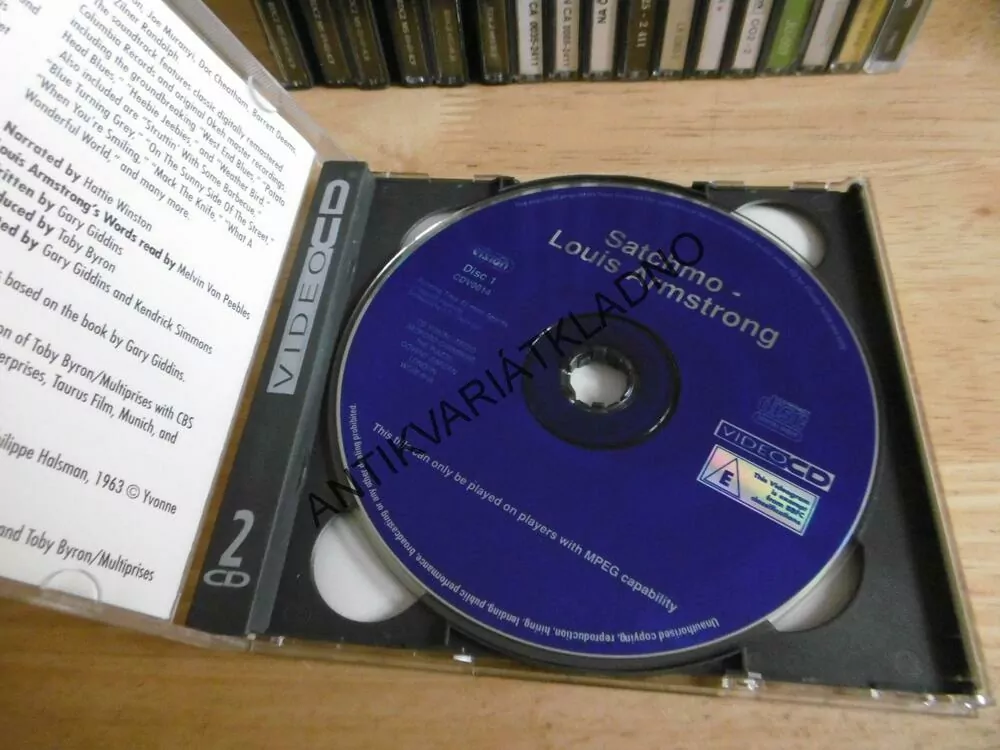 SATCHMO, LOUIS ARMSTRONG, 2 CD