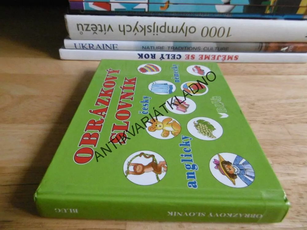 OBRÁZKOVÝ SLOVNÍK NĚMECKY, ČESKY, ANGLICKY, EDITA PLICKOVÁ, **an