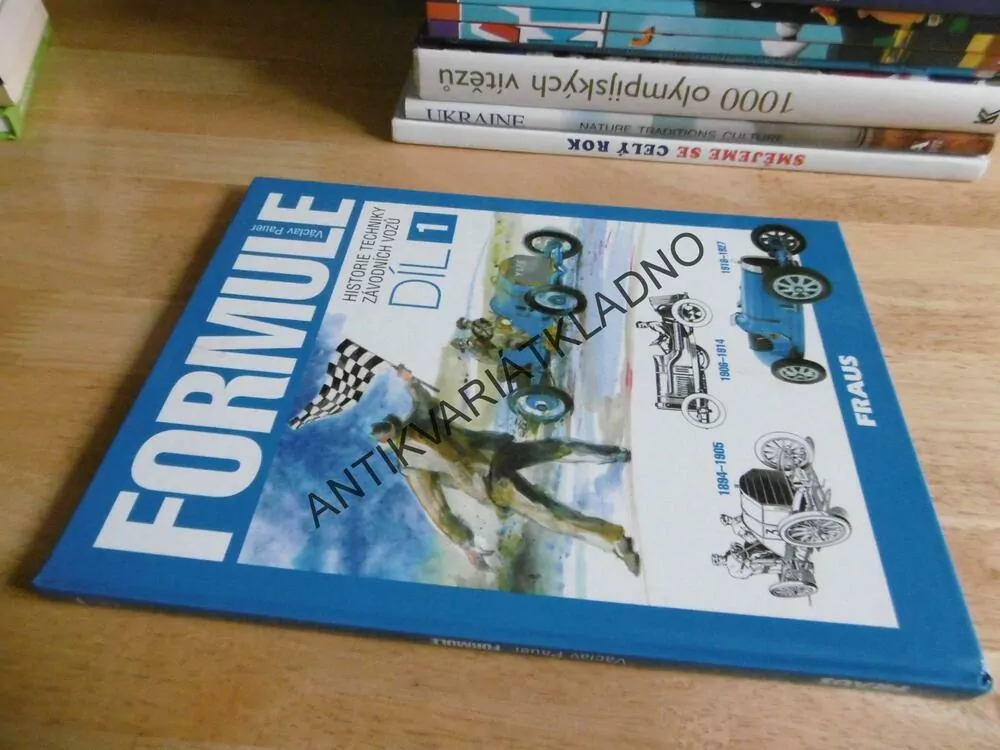 FORMULE 1., HISTORIE TECHNIKY ZÁVODNÍCH VOZŮ, VÁCLAV PAUER,  BRUCE JONES, **an