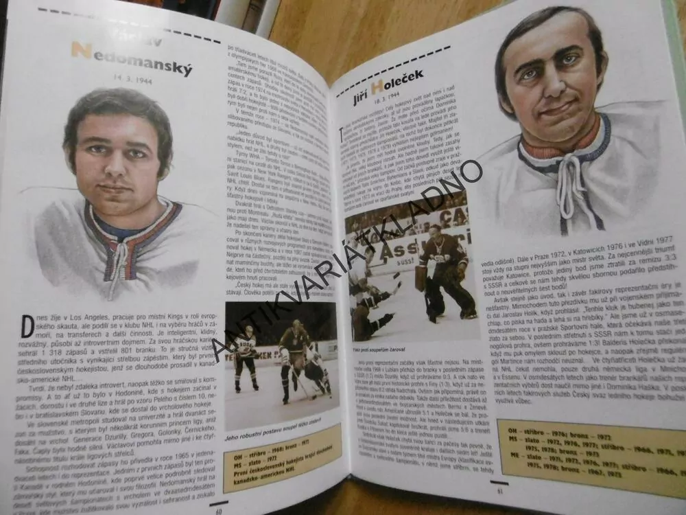 HVĚZDY ČESKÉHO SPORTU 1., KIRCHNER, SLEPIČKA, **an