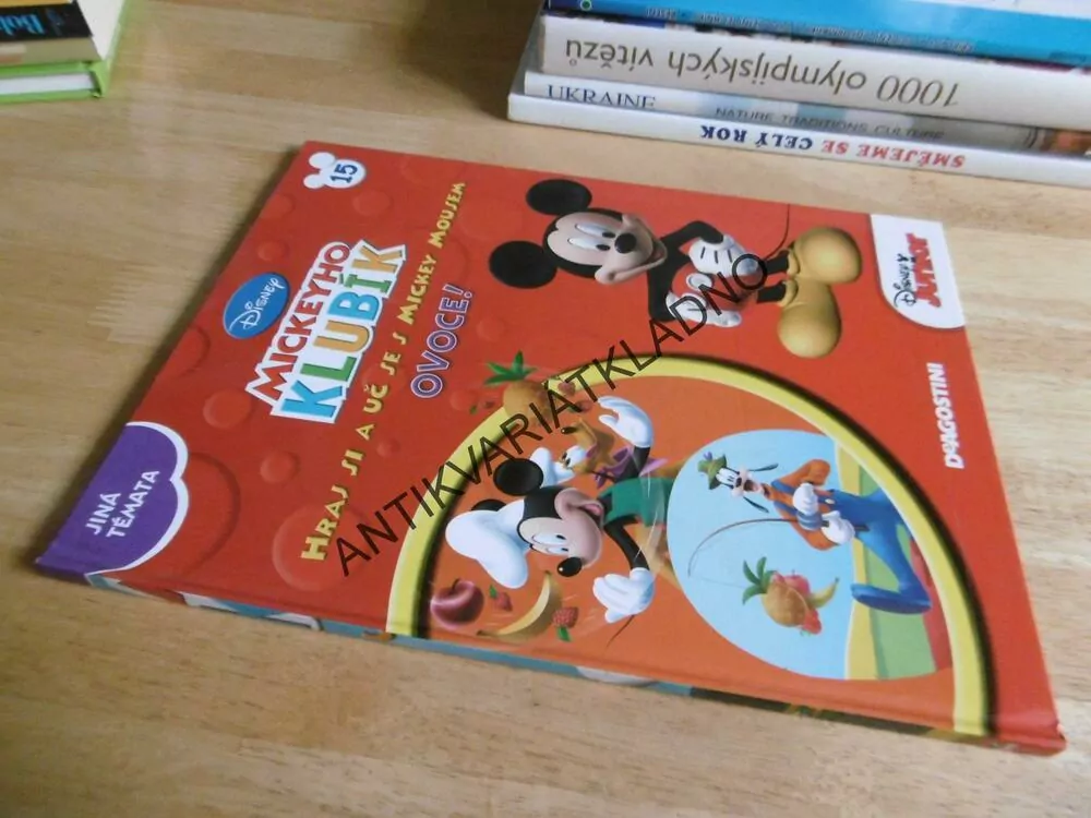 MICKEYHO KLUBÍK 15., DISNEY JUNIOR, OVOCE, **an