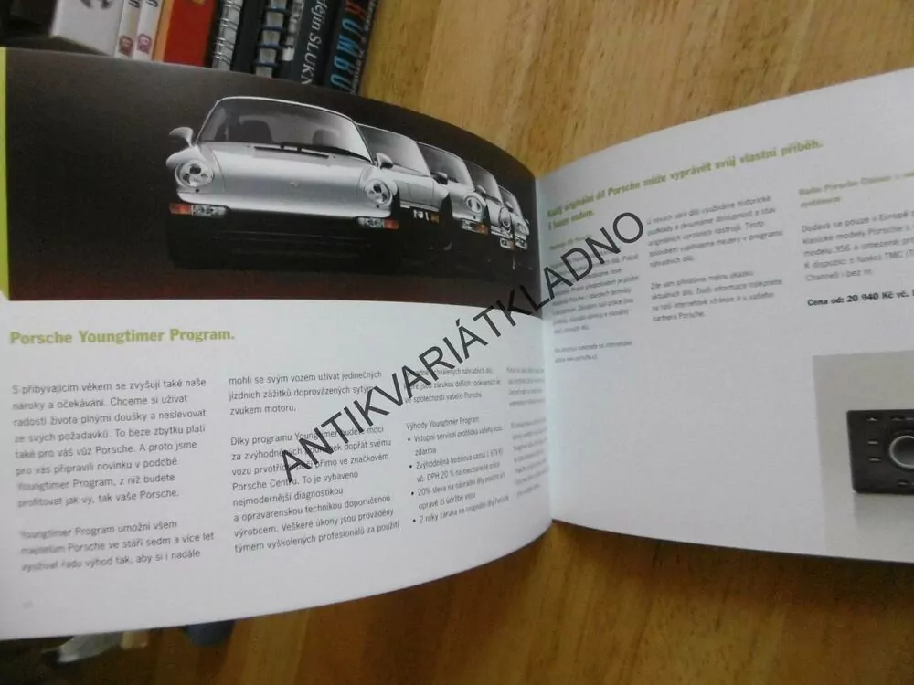 PORSCHE REKLAMNÍ BROŽURKA, ČESKY, JARNÍ FASCINACE,