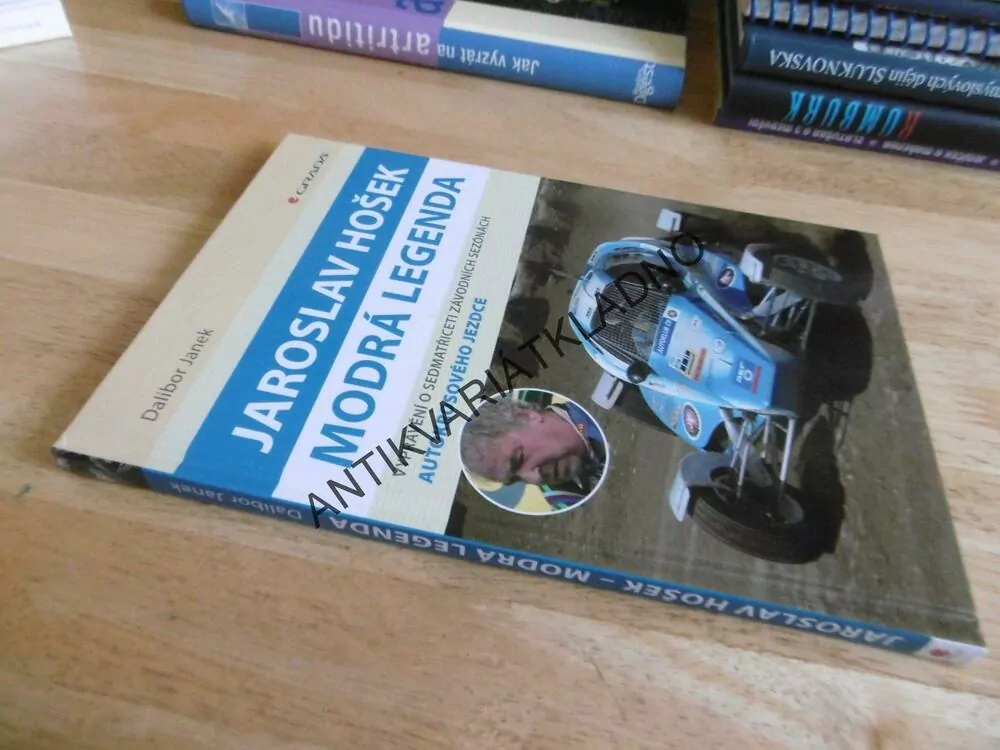 JAROSLAV HOŠEK MODRÁ LEGENDA, AUTOKROSOVÝ JEZDEC, DALIBOR JANDEK, **an