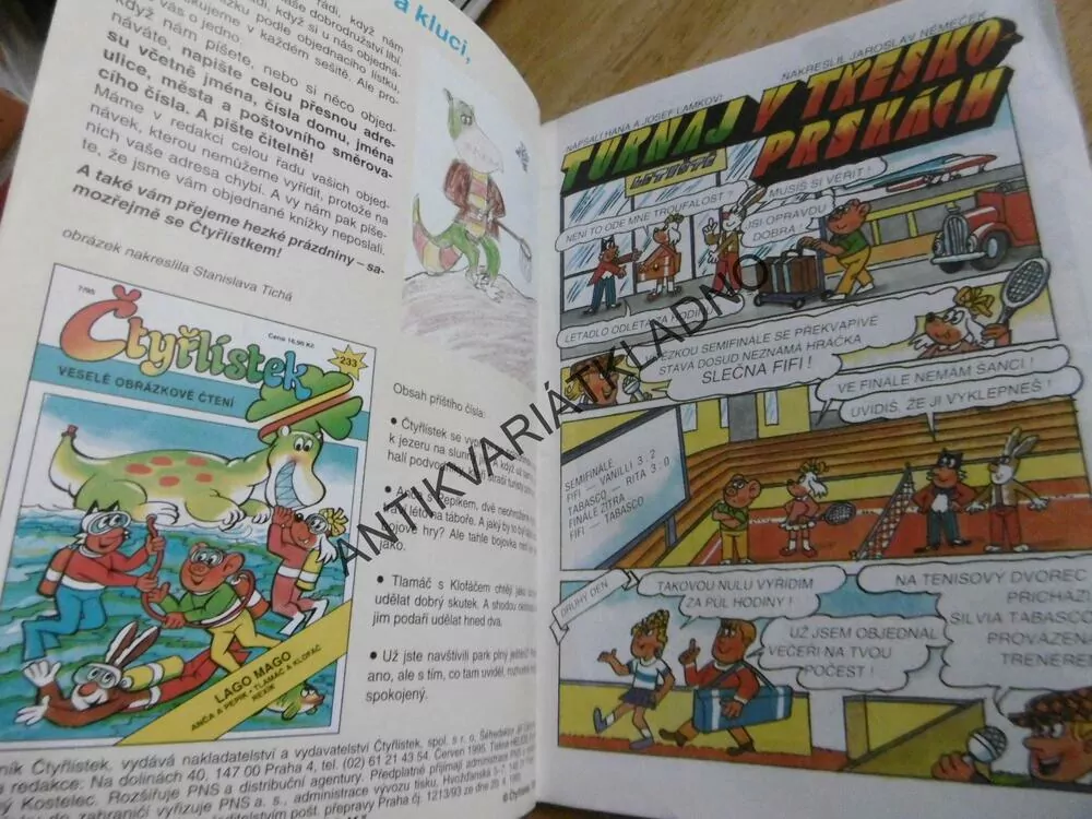 ČTYŘLÍSTEK 232 - TURNAJ V TŘESKOPRSKÁCH