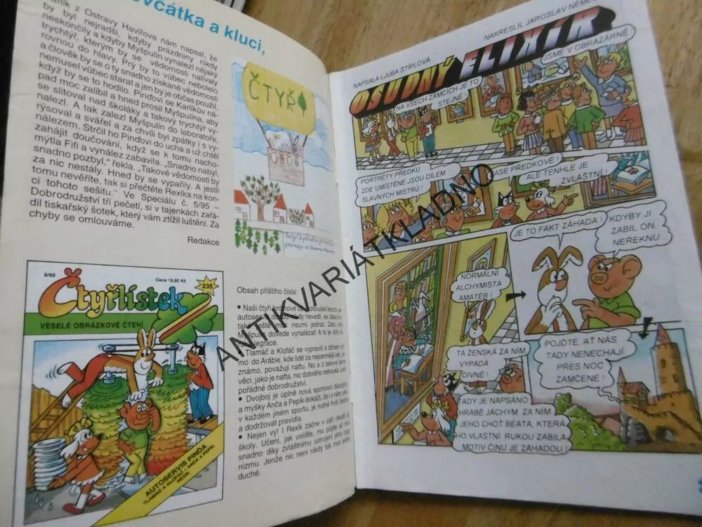 ČTYŘLÍSTEK 234 - OSUDNÝ ELIXÍR