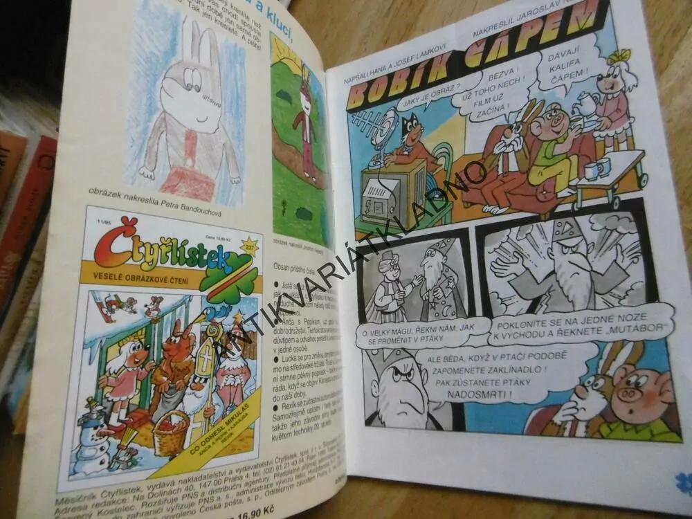 ČTYŘLÍSTEK 236 - BOBÍK ČÁPEM