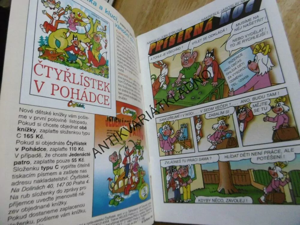 ČTYŘLÍSTEK 250 - PŘÍŠERNÁ NOC