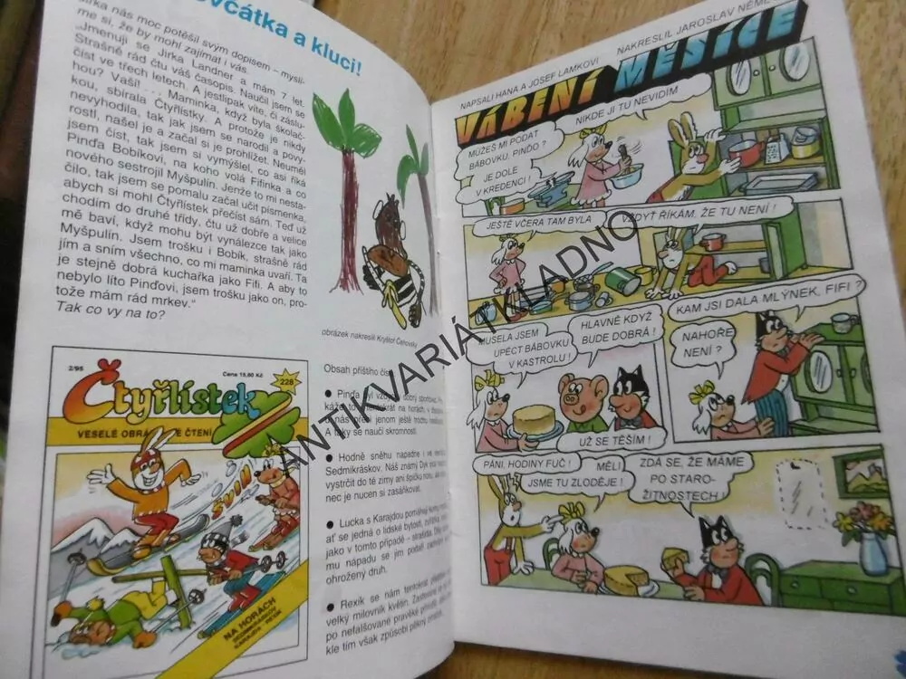ČTYŘLÍSTEK 227 - VÁBENÍ MĚSÍCE