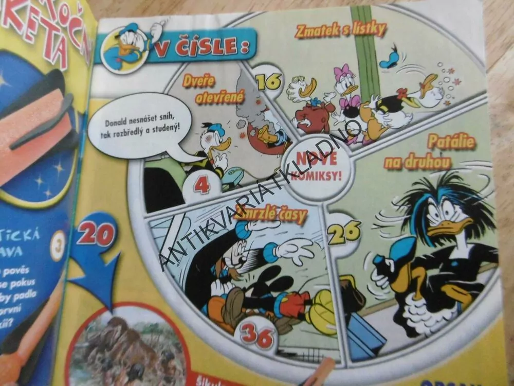KAČER DONALD, 1/05, komiks DISNEY