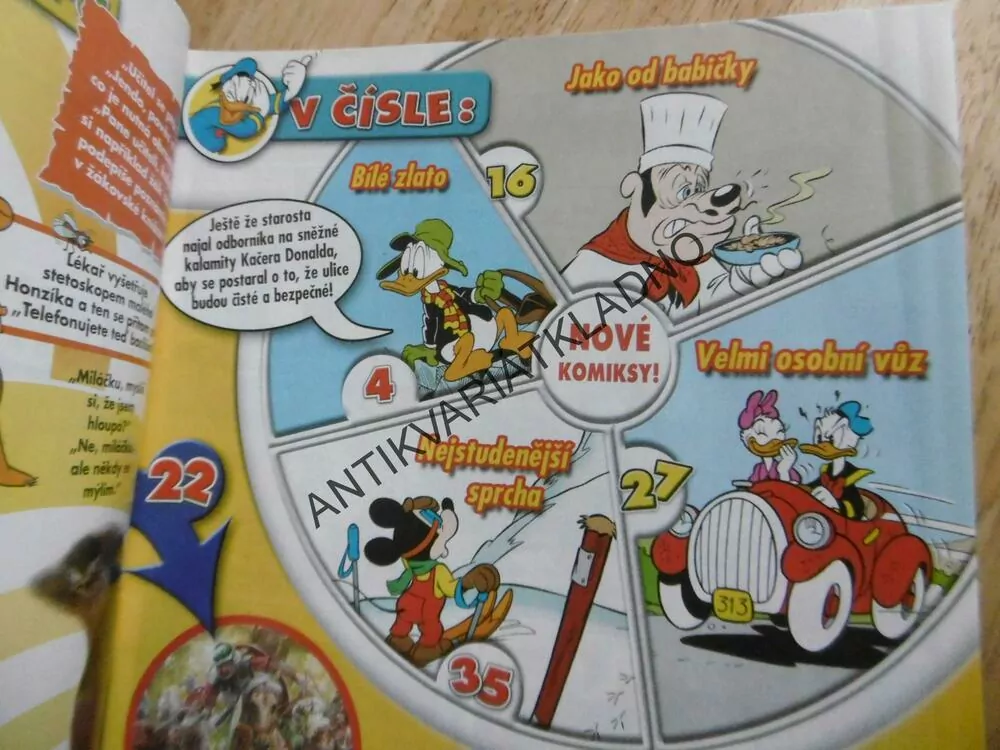 KAČER DONALD, 6/05, komiks DISNEY