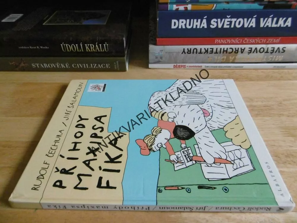 PŘÍHODY MAXIPSA FÍKA, MAXIPES FÍK, RUDOLF ČECHURA, JIŘÍ ŠALAMOUN, **an