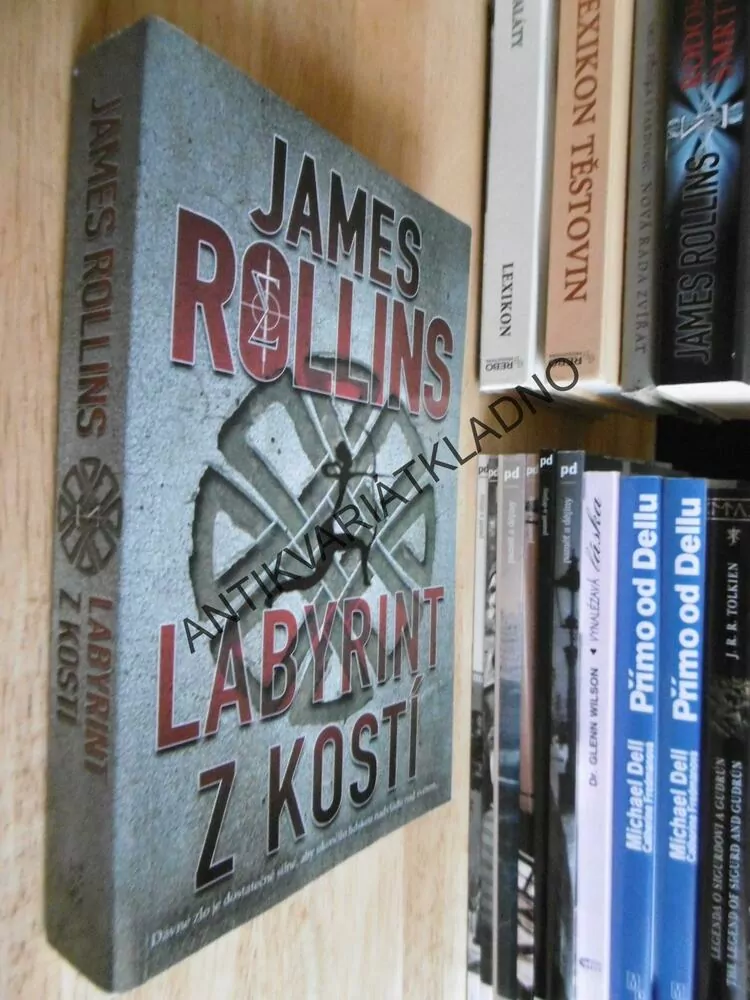LABYRINT Z KOSTÍ, JAMES ROLLINS, **an