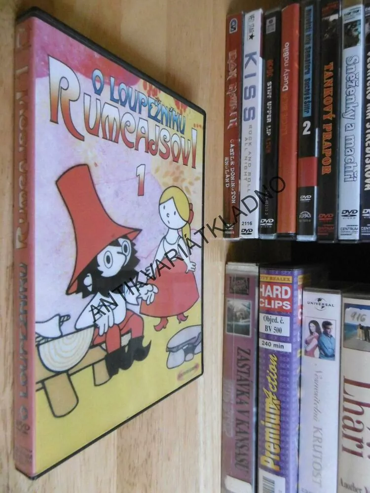 O LOUPEŽNÍKOVI RUMCAJSOVI 1.,PILAŘ, HÖGER, DVD FILM