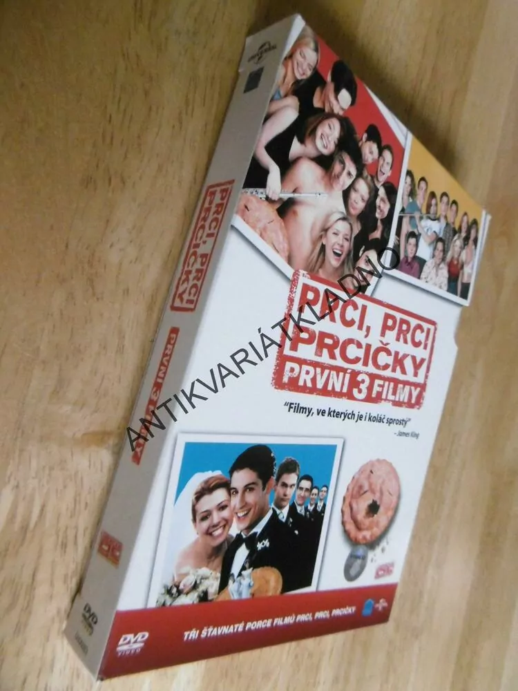 PRCI, PRCI, PRCIČKY, PRVNÍ 3 FILMY, DVD FILM