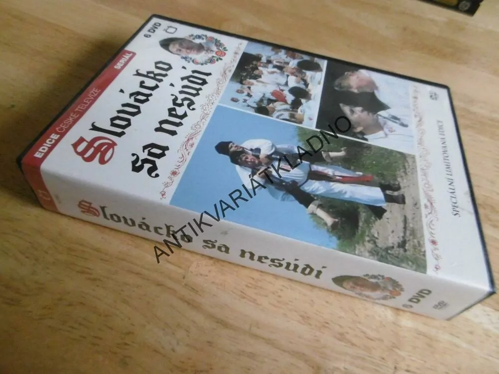 SLOVÁCKO SA NESÚDÍ, 6 X DVD FILM