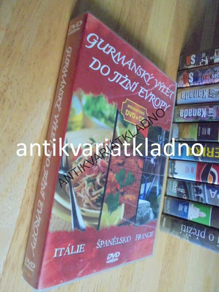 DVD DOKUMENT- GURMÁNSKÝ VÝLET DO JI.EVROPY,DVD+CD