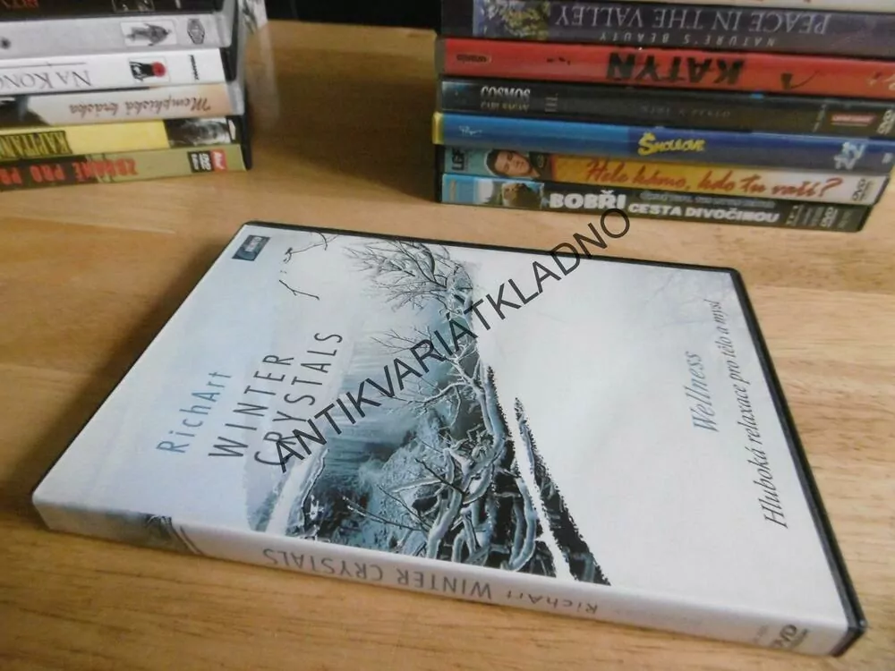 WINTER CRYSTALS, RICH ART, WELLNESS, HLUBOKÁ RELAXACE PRO TĚLO A MYSL DVD FILM DOKUMENT