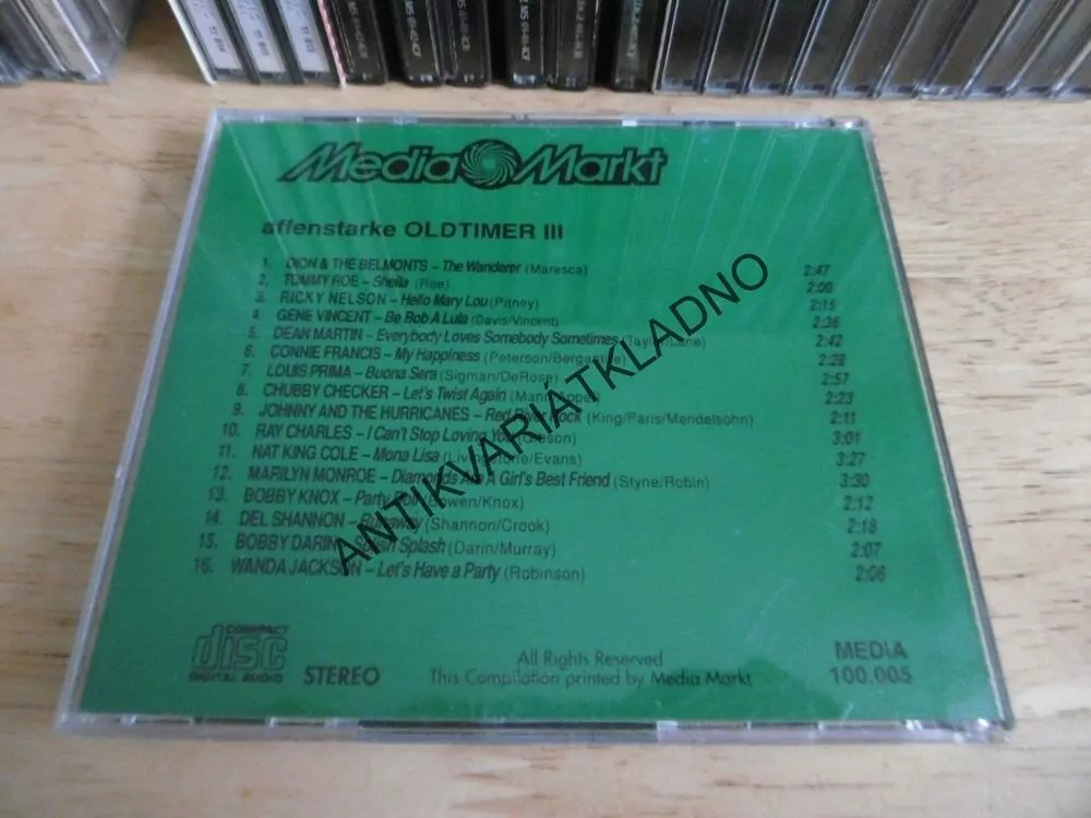 MEDIA´S, OLD TIMER 3., CD HUDBA