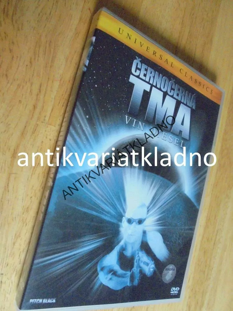 DVD FILM- ČERNOČERNÁ TMA, VIN DIESEL