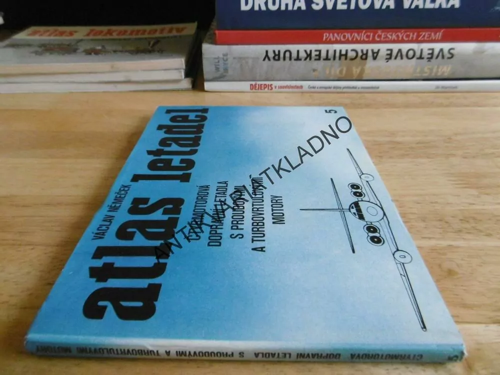 ATLAS LETADEL, VÁCLAV NĚMEČEK, ČTYŘMOTOROVÁ DOPRAVNÍ LETADLA, **an