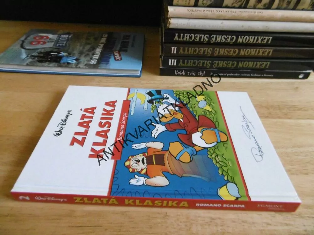 ZLATÁ KLASIKA,2., ROMANO SCARPA, WALT DISNEY, KOMIKS DONALD KAČER, **an