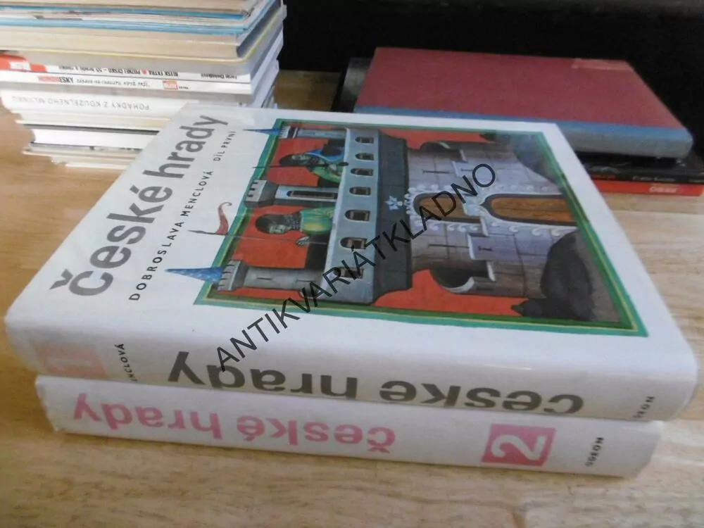 ČESKÉ HRADY 1-2, DOBROSLAVA MENCLOVÁ, **an