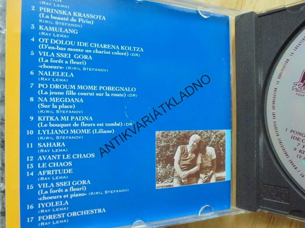 CD - RAY LEMA, PROFESSEUR STEFANOV,