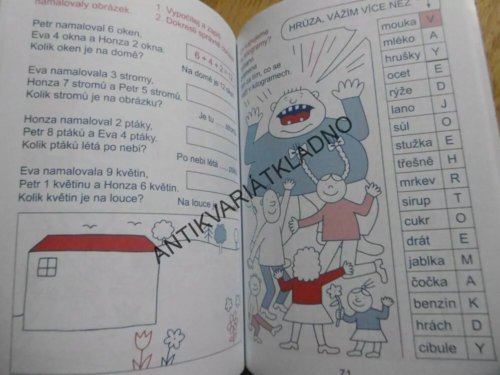 PORADÍM SI S ČEŠTINOU A MATEMATIKOU,  Č.1,