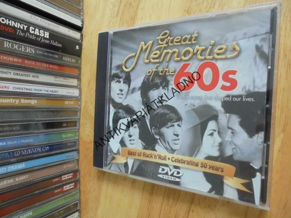 DVD- GREAT MEMORIES OF THE 60´S ,ROCK´N´ROLL