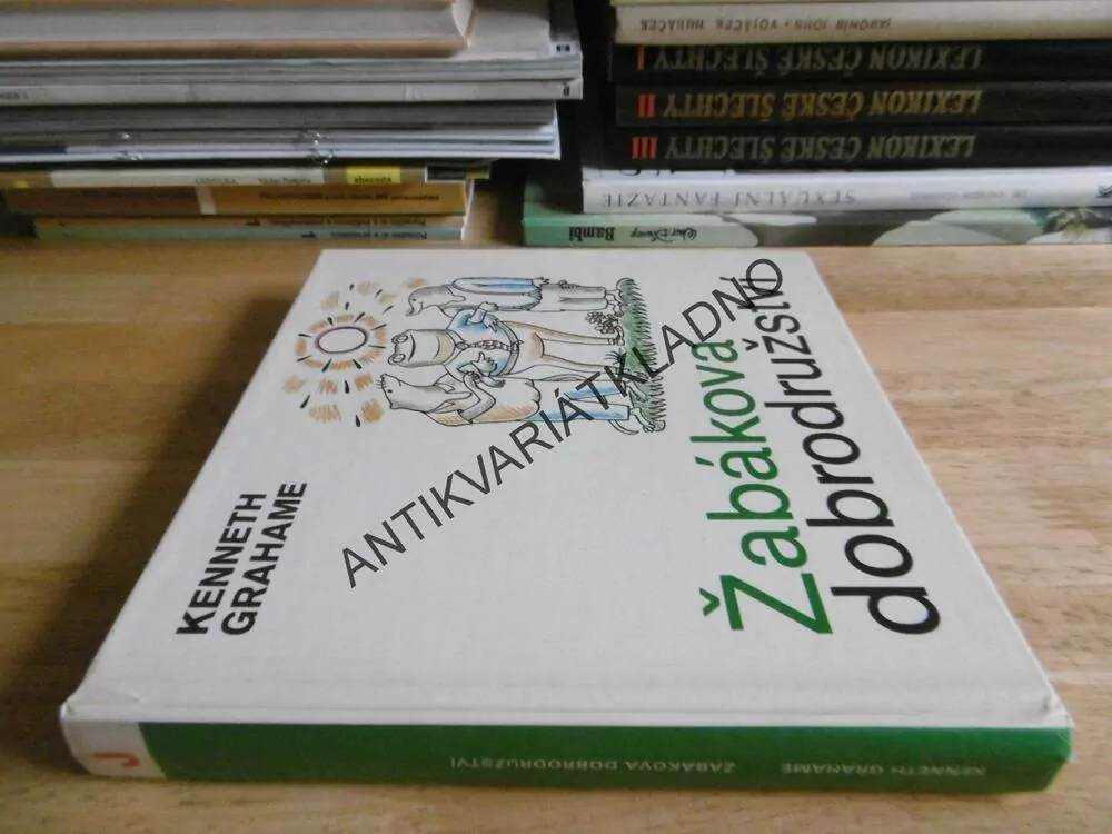 ŽABÁKOVA DOBRODRUŽSTVÍ,KENNETH GRAHAME, **an