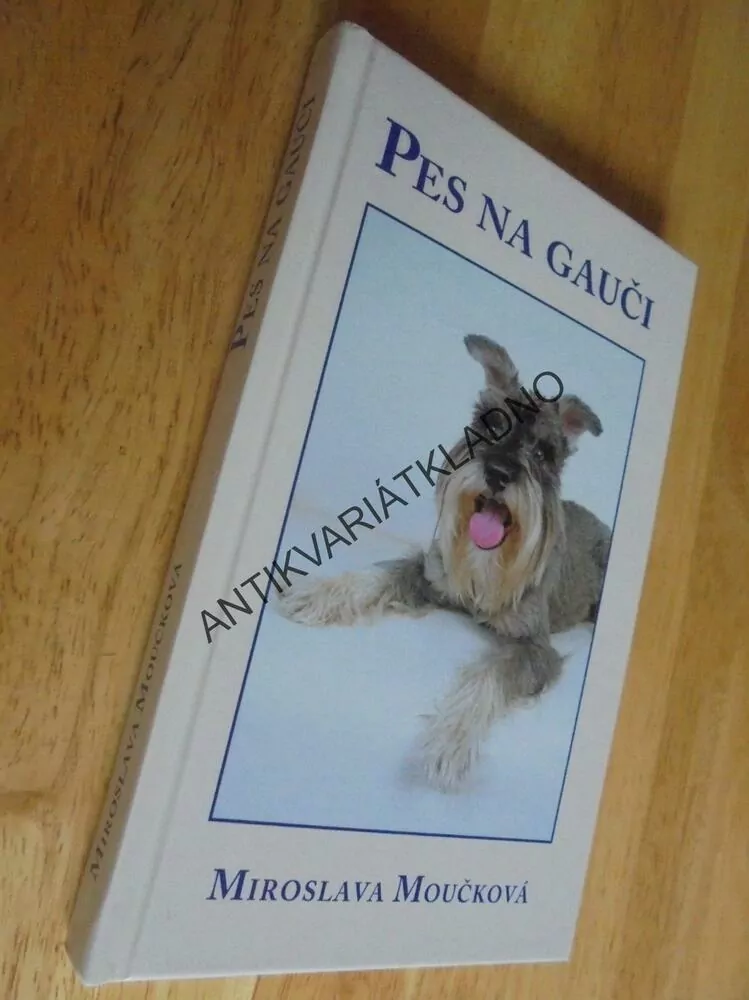 PES NA GAUČI, KNÍRAČ, M. MOUČKOVÁ,-AUTOGRAM