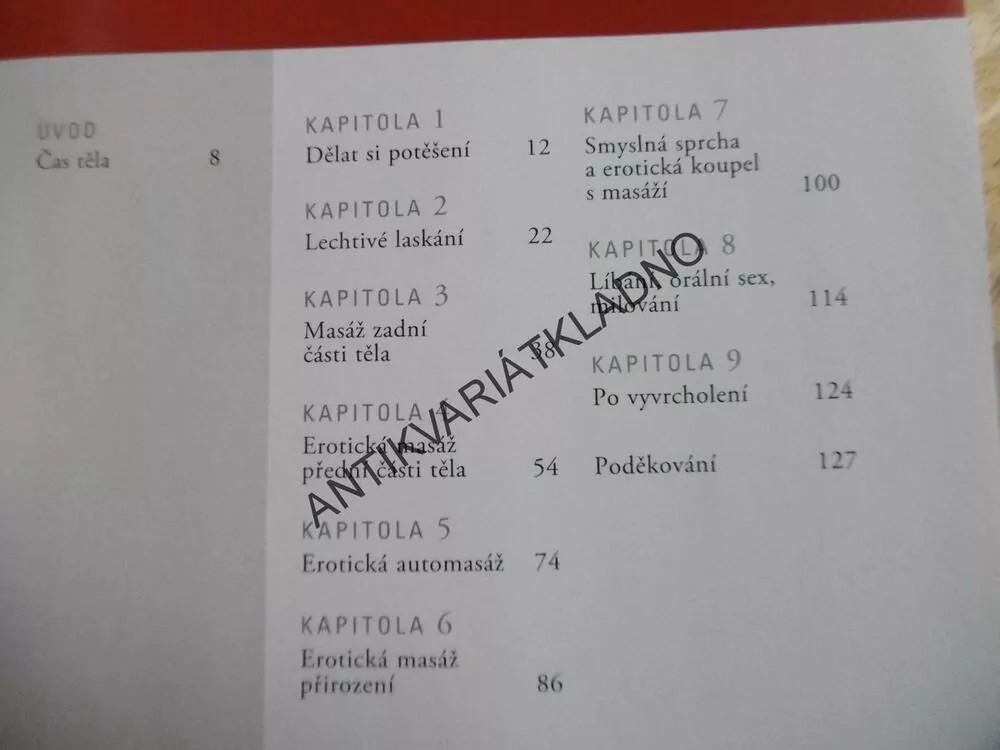 EROTICKÁ MASÁŽ, SMYSLNÉ DOTEKY PRO HLUBOKOU MASÁŽ,